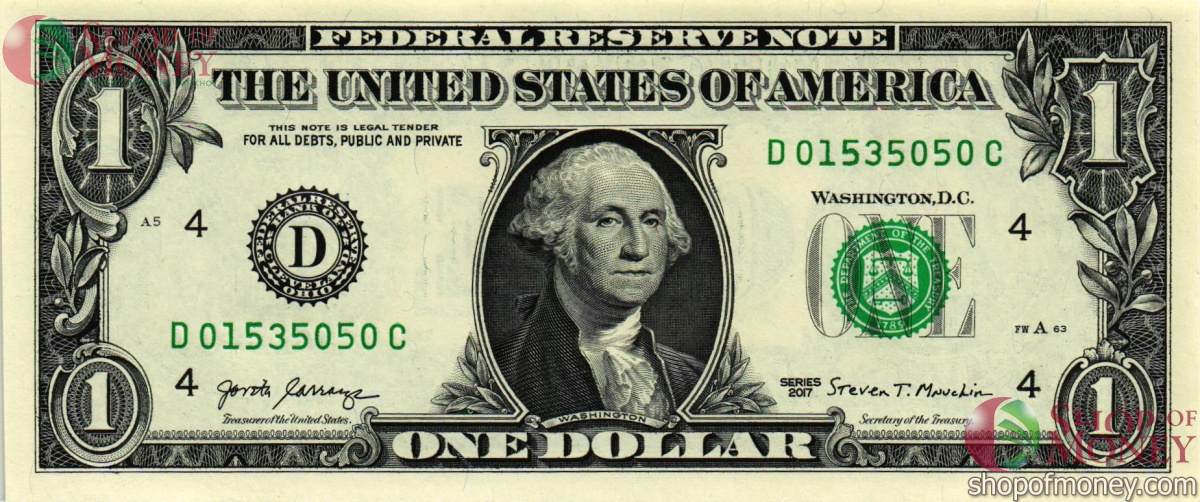 США 1 ДОЛЛАР (D-Кливленд) 1