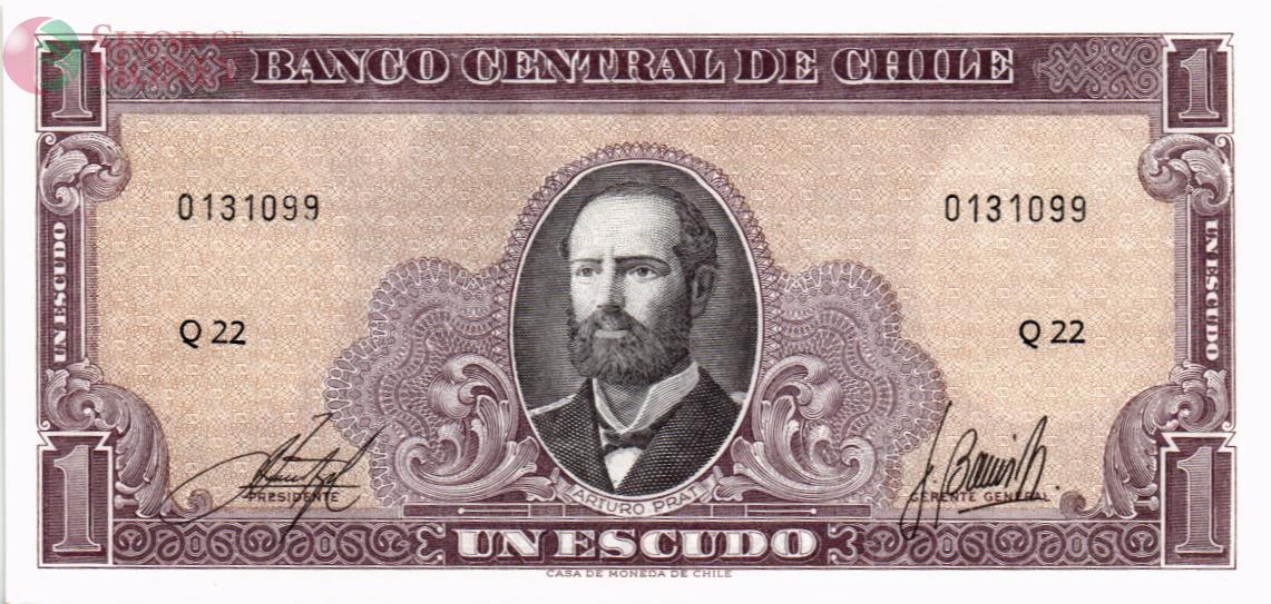 ЧИЛИ 1 ЭСКУДО 1