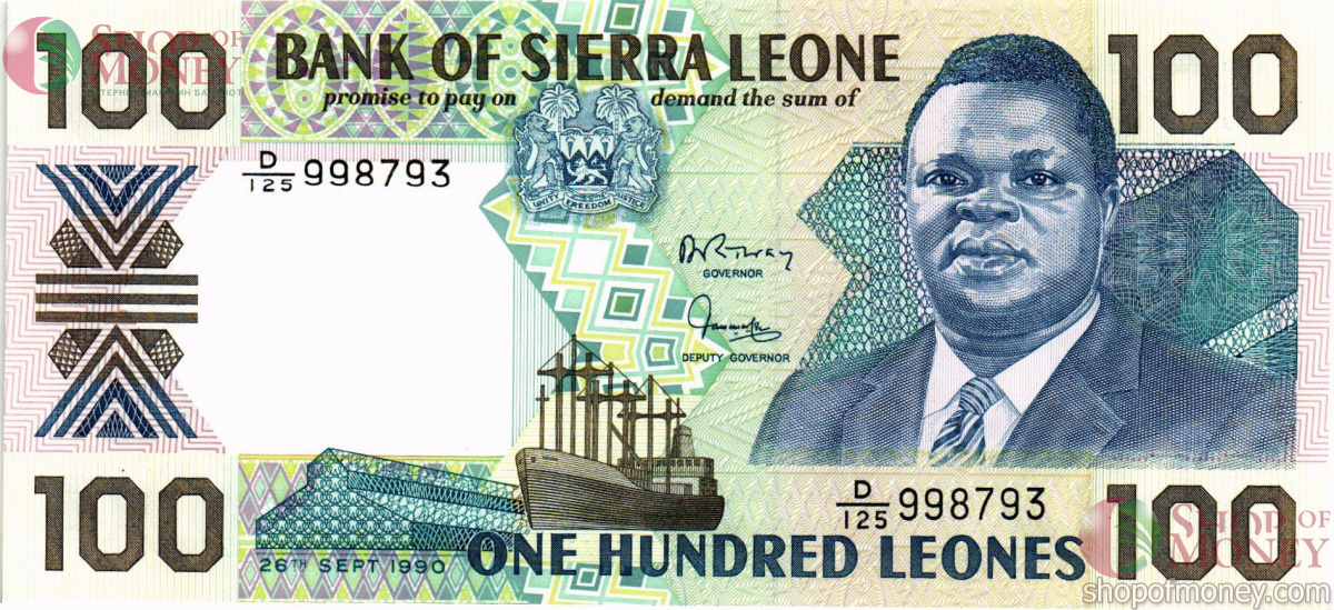 СЬЕРРА-ЛЕОНЕ 100 ЛЕОНЕ 1
