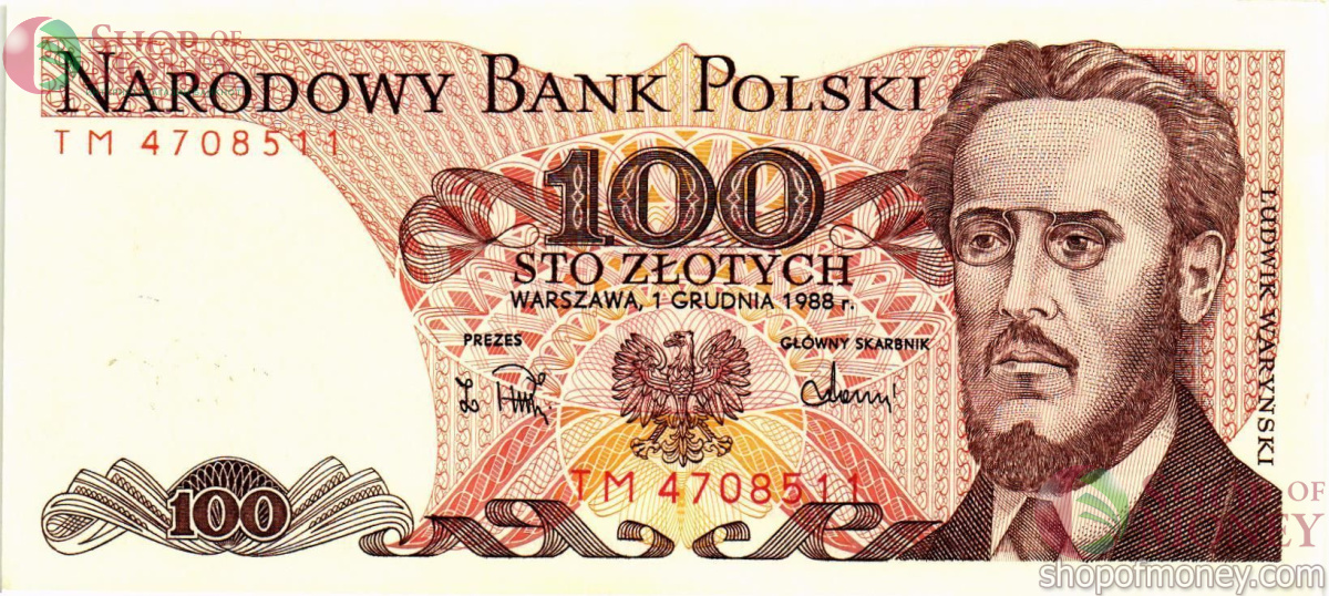 ПОЛЬША 100 ЗЛОТЫХ 1