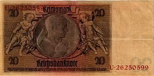 ГЕРМАНИЯ 20 МАРОК 2