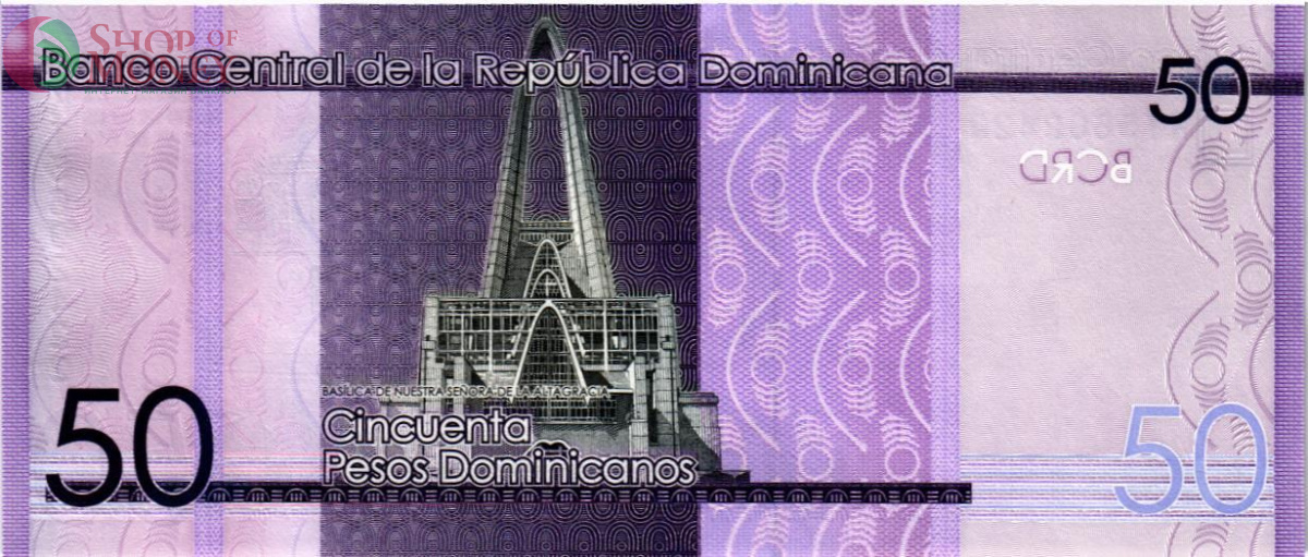 ДОМИНИКАНСКАЯ РЕСПУБЛИКА 50 ПЕСО 2