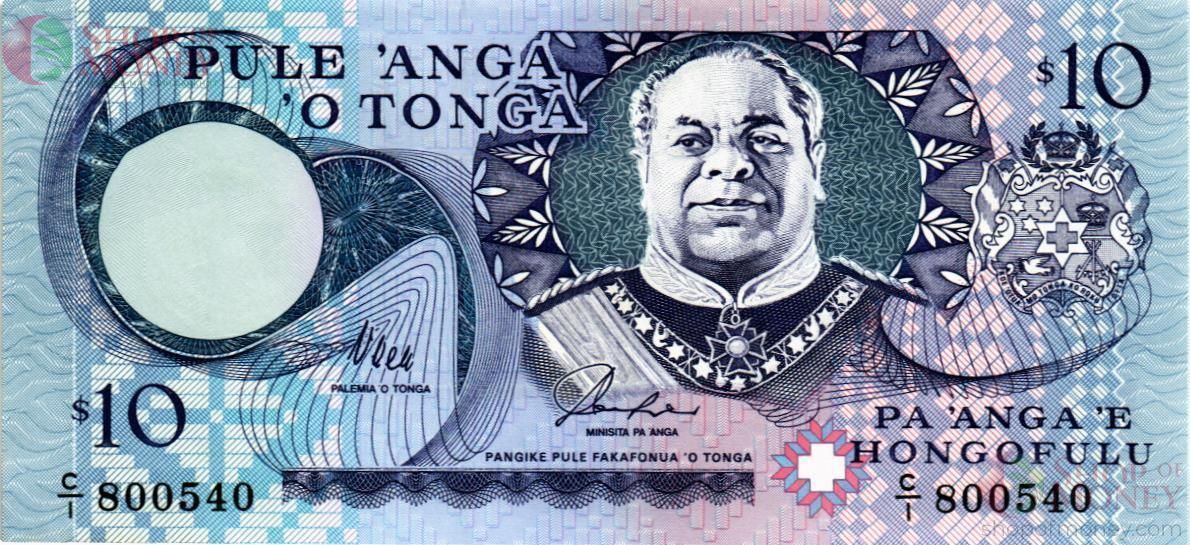 ТОНГА 10 ПААНГА 1