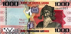 СЬЕРРА-ЛЕОНЕ 1000 ЛЕОНЕ 1