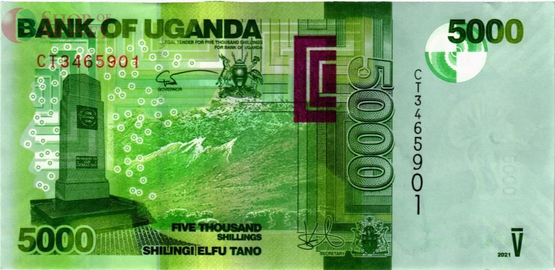 УГАНДА 5000 ШИЛЛИНГОВ 1