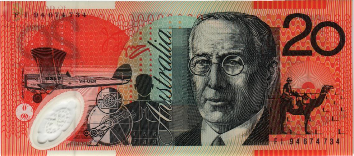 АВСТРАЛИЯ 20 ДОЛЛАРОВ 2