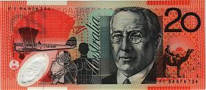 АВСТРАЛИЯ 20 ДОЛЛАРОВ 2