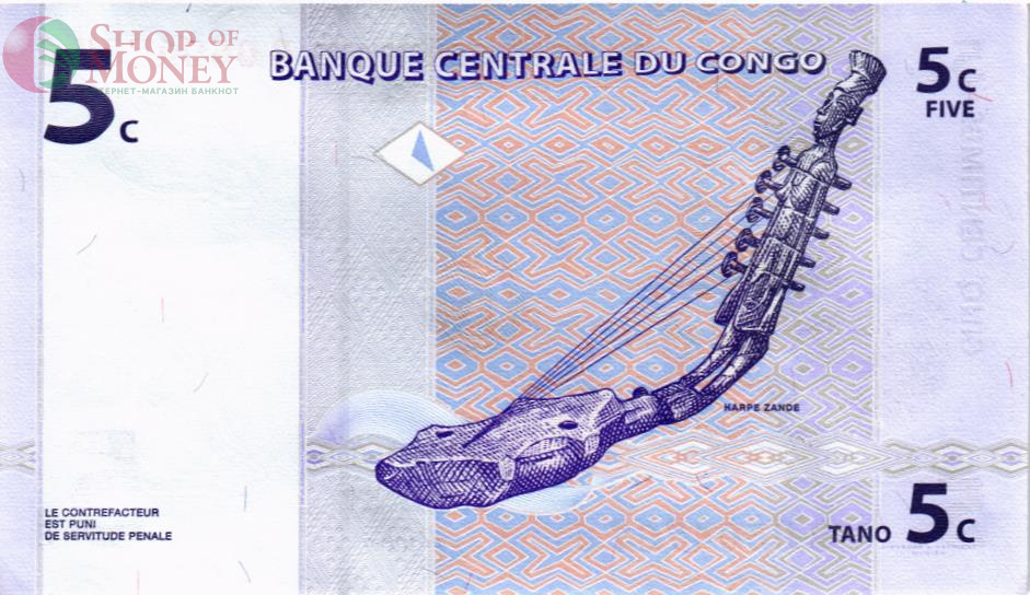 КОНГО ДР 5 САНТИМОВ 2