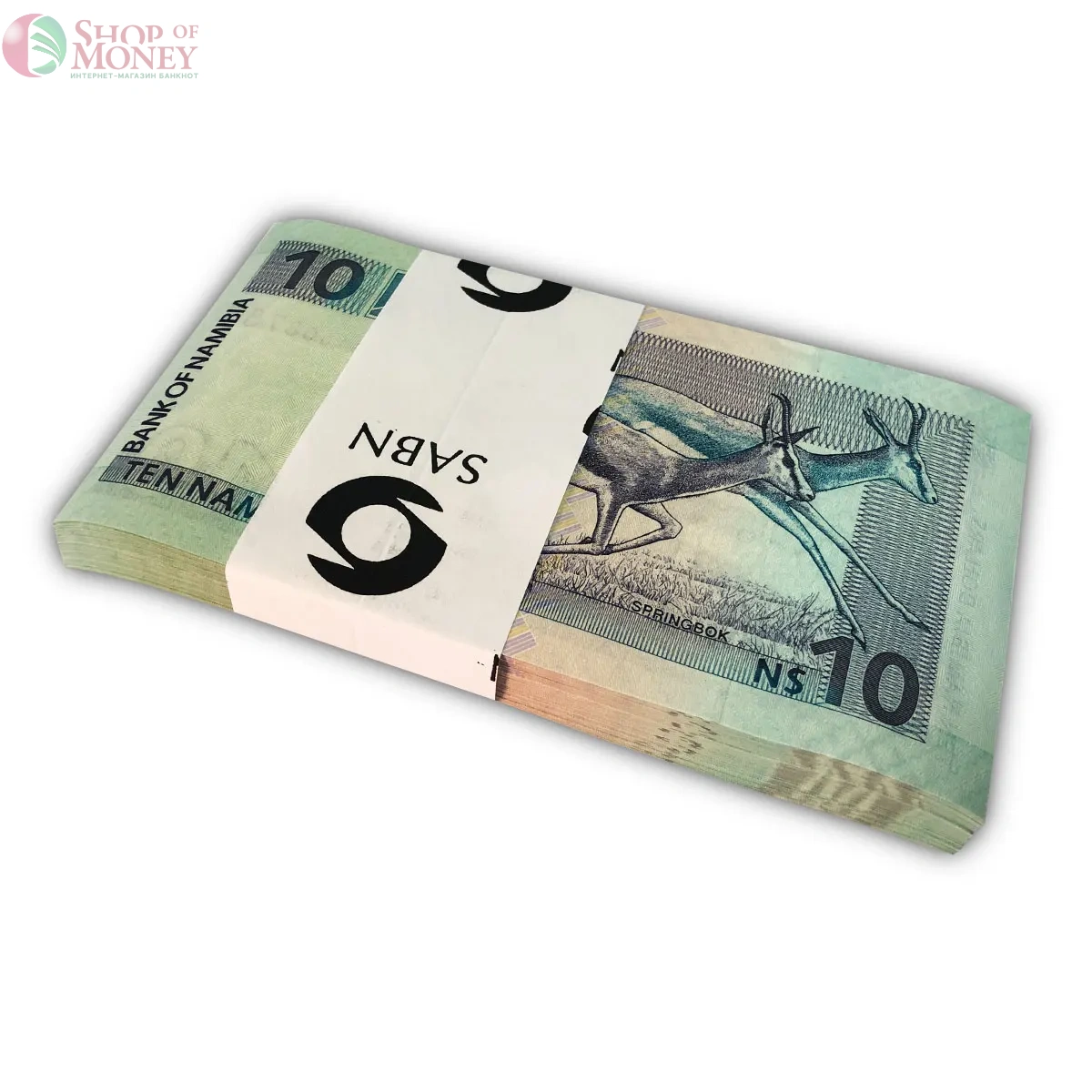НАМИБИЯ 10 ДОЛЛАРОВ (100 БАНКНОТ) 2