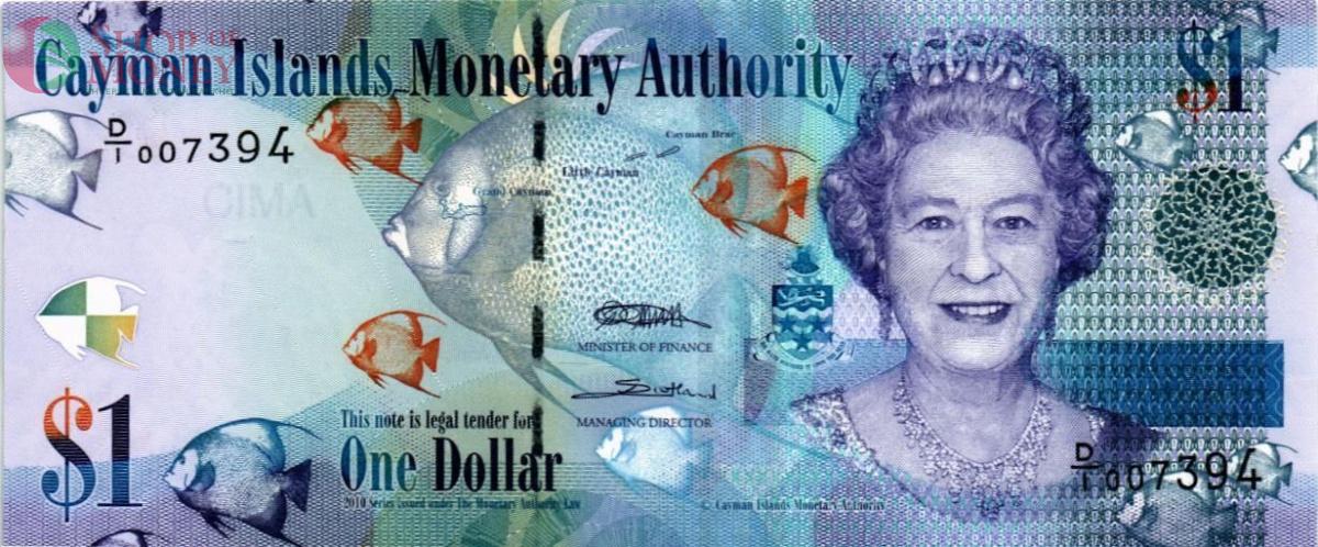 КАЙМАНОВЫ ОСТРОВА 1 ДОЛЛАР 1