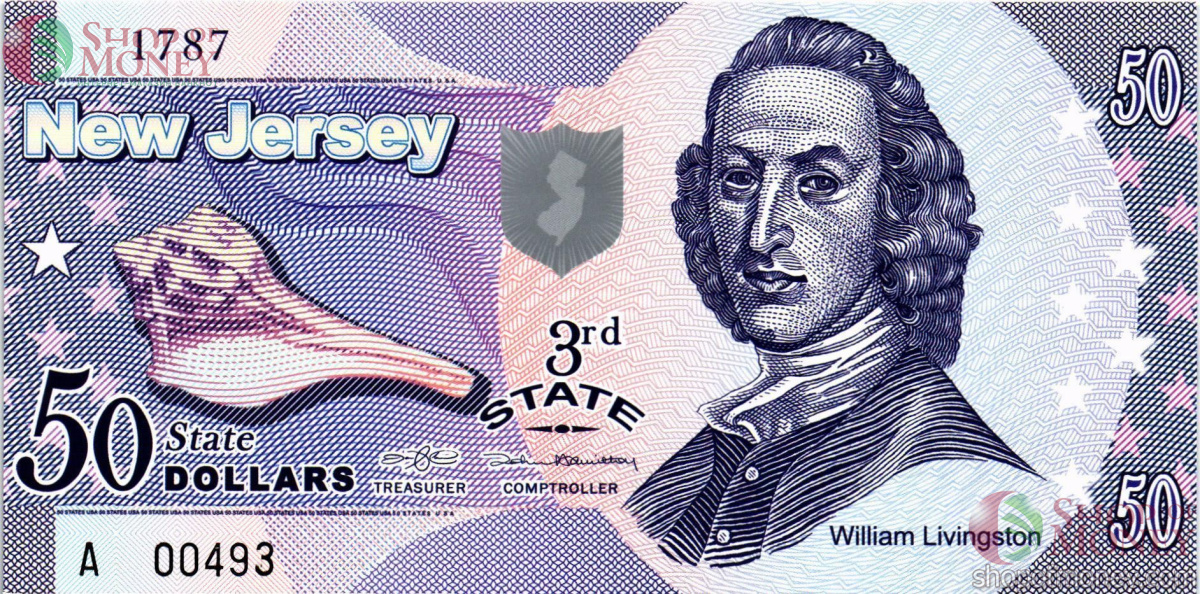 НЬЮ-ДЖЕРСИ 50 ДОЛЛАРОВ 1
