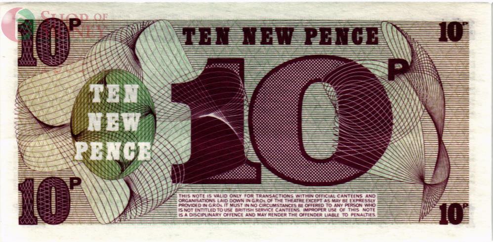 ВЕЛИКОБРИТАНИЯ/АНГЛИЯ 10 ПЕНСОВ 2