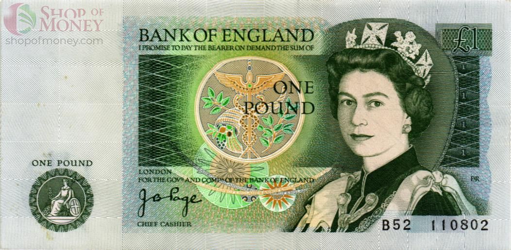 ВЕЛИКОБРИТАНИЯ/АНГЛИЯ 1 ФУНТ 1
