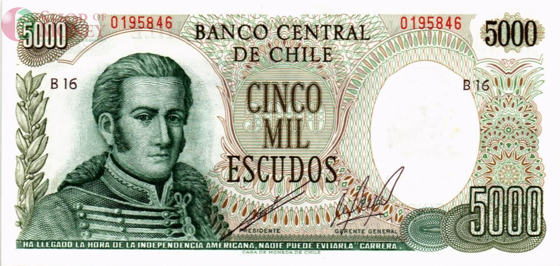 ЧИЛИ 5000 ЭСКУДО 1