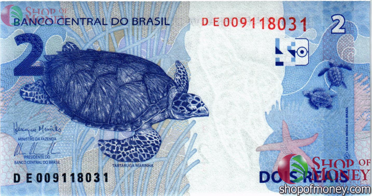 БРАЗИЛИЯ 2 РЕАЛА 2