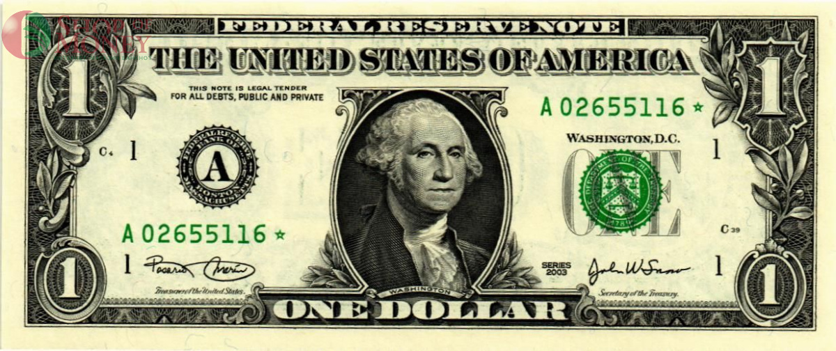 США 1 ДОЛЛАР (A - БОСТОН, REPLACEMENT) 1