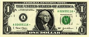 США 1 ДОЛЛАР (A - БОСТОН, REPLACEMENT) 1