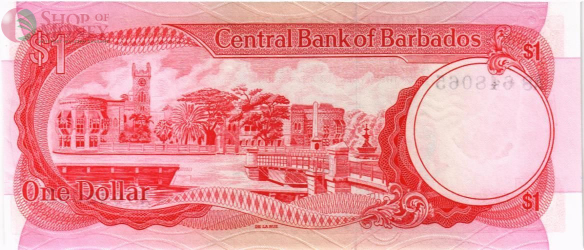 БАРБАДОС 1 ДОЛЛАР 2