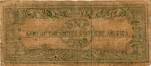 ФИЛИППИНЫ 1 ПЕСО "Army of the United States of America" (N47) 2