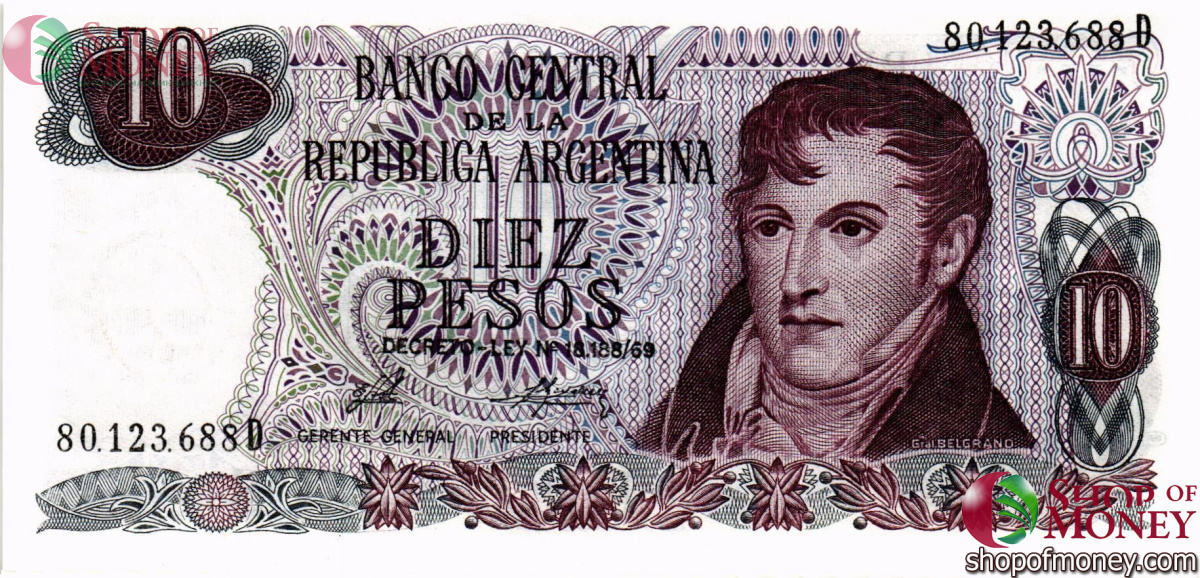 АРГЕНТИНА 10 ПЕСО 1