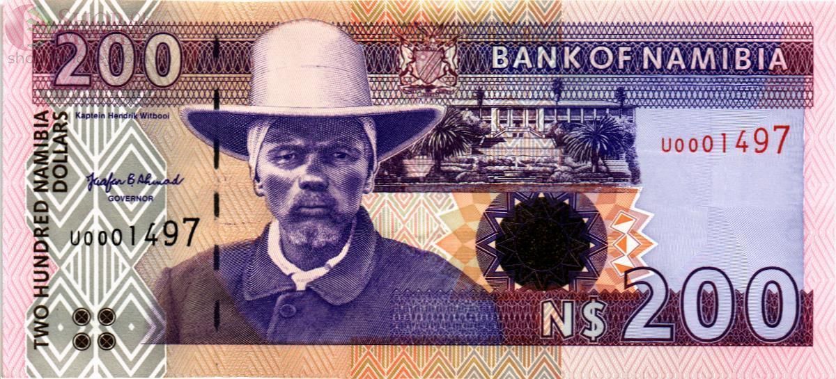 НАМИБИЯ 200 ДОЛЛАРОВ 1