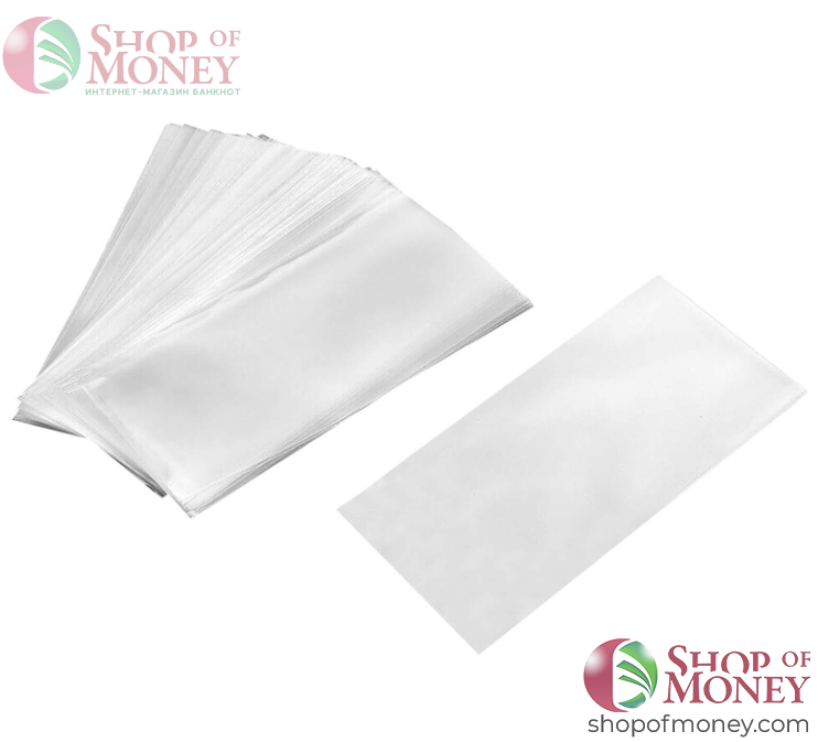 ХОЛДЕР ДЛЯ БАНКНОТ (115 mm x 180 mm) - 100 шт 2