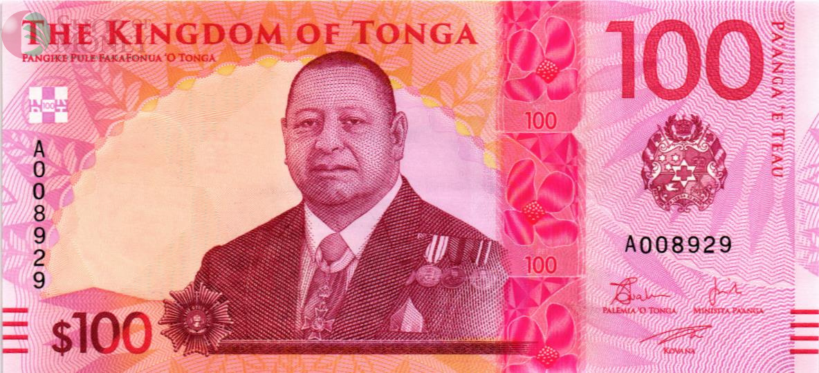 ТОНГА 100 ПААНГА 1