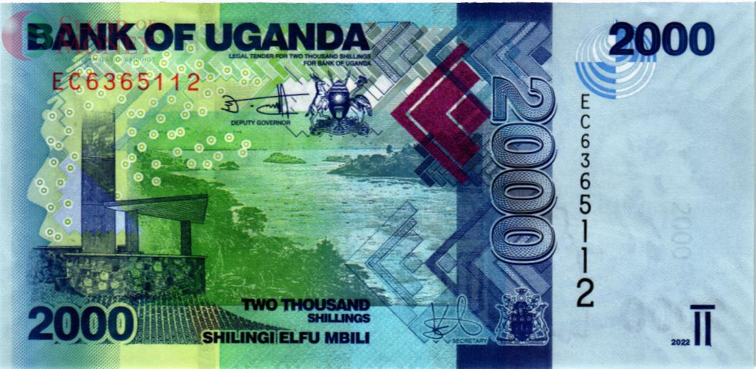 УГАНДА 2000 ШИЛЛИНГОВ 1