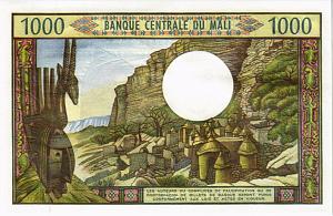 МАЛИ 1000 ФРАНКОВ 2