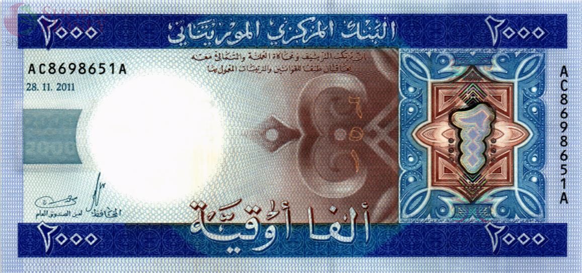 МАВРИТАНИЯ 2000 УГИЙ 1