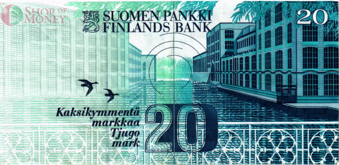 ФИНЛЯНДИЯ 20 МАРОК (Litt. A) 2