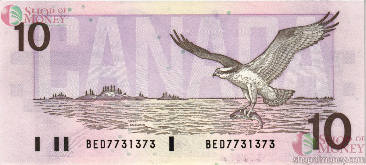 КАНАДА 10 ДОЛЛАРОВ 2