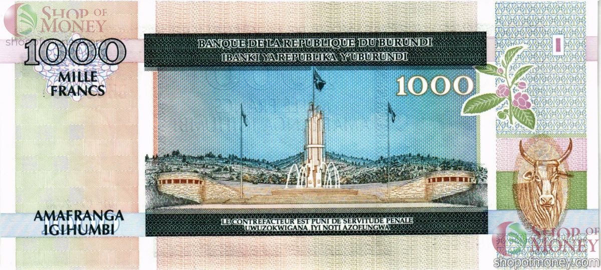 БУРУНДИ 1000 ФРАНКОВ 2