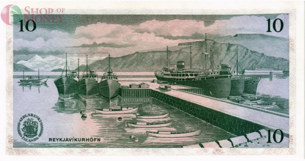 ИСЛАНДИЯ 10 КРОН 2