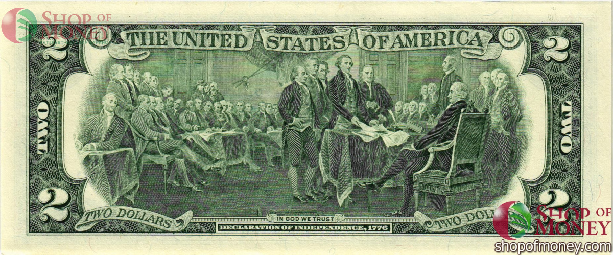 США 2 ДОЛЛАРА (L-Сан Франциско) 2