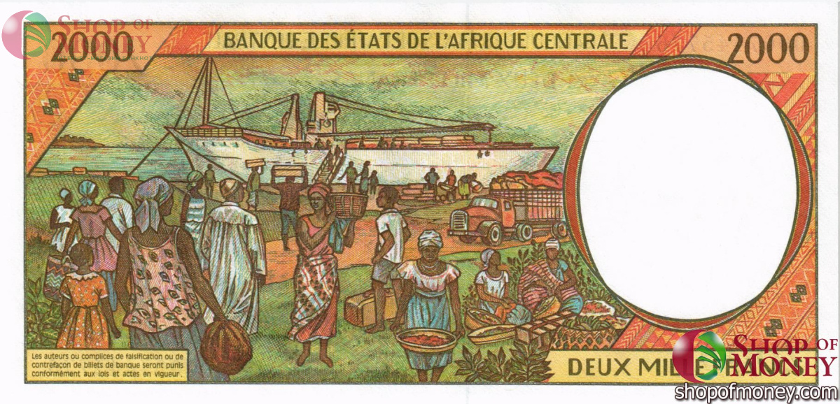 КОНГО 2000 ФРАНКОВ 2