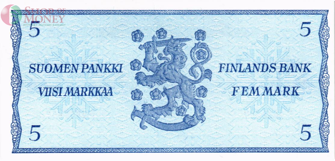 ФИНЛЯНДИЯ 5 МАРОК (Litt. B) 2