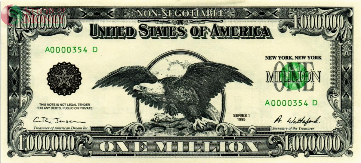 США 1000000 ДОЛЛАРОВ 1