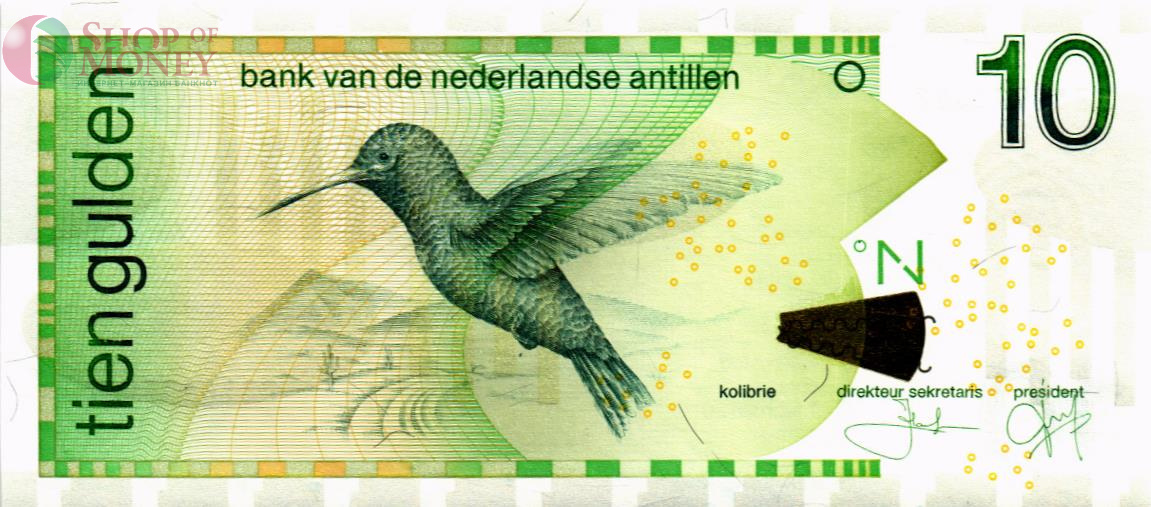 НИДЕРЛАНДСКИЕ АНТИЛЬСКИЕ ОСТРОВА 10 ГУЛЬДЕНОВ 1