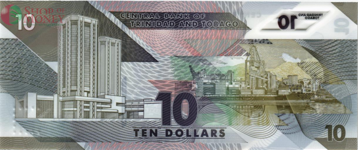 ТРИНИДАД И ТОБАГО 10 ДОЛЛАРОВ 2