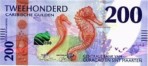 КЮРАСАО И СИНТ-МАРТЕН 200 ГУЛЬДЕНОВ 1