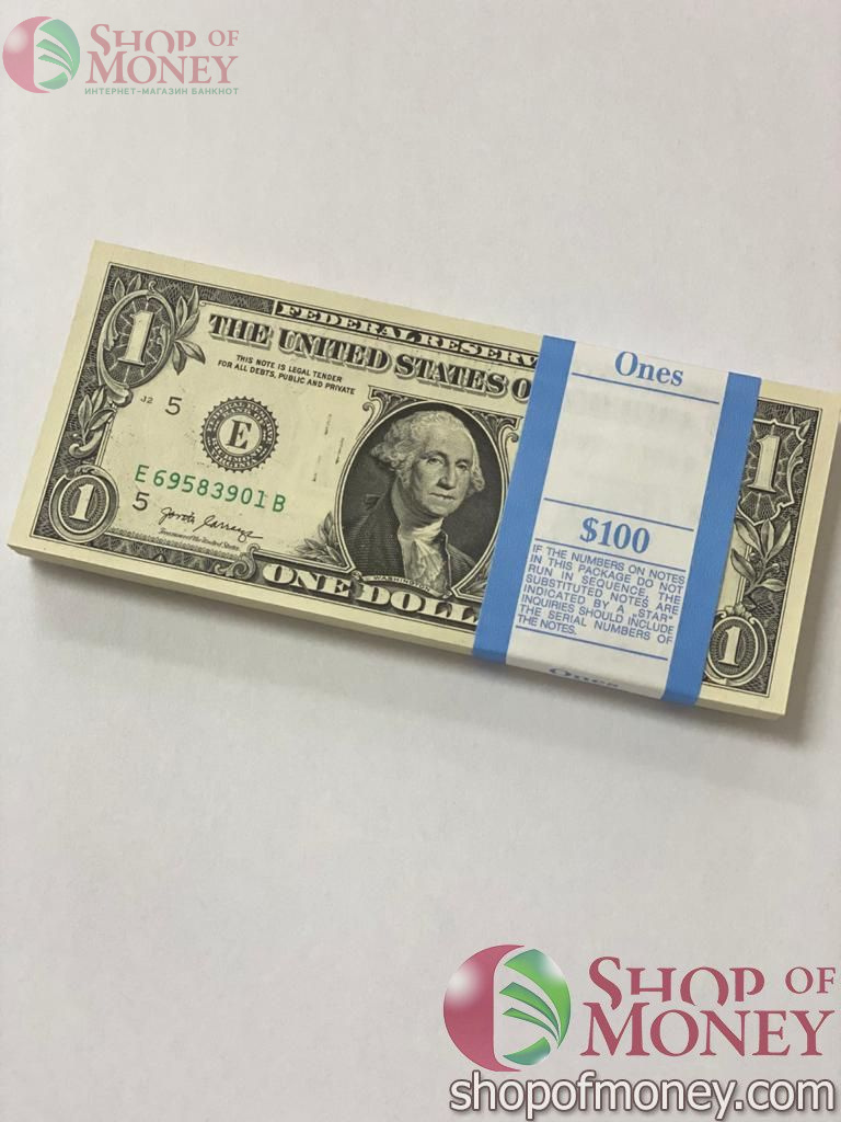 США 1 ДОЛЛАР (E-РИЧМОНД) (100 БАНКНОТ) 1
