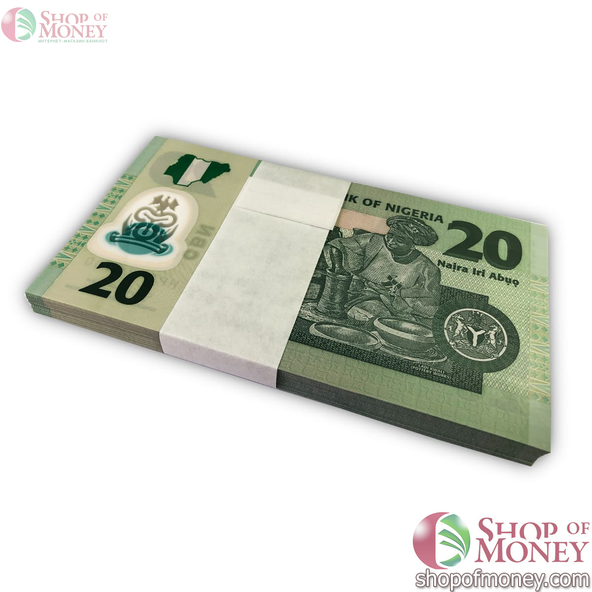 НИГЕРИЯ 20 НАЙРА (100 БАНКНОТ) 2