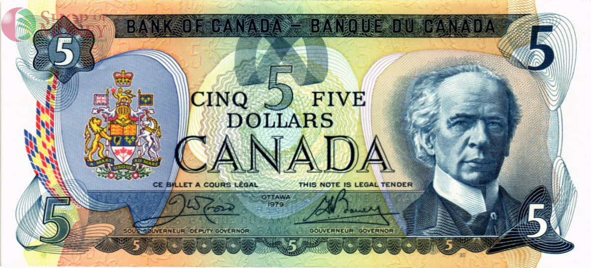 КАНАДА 5 ДОЛЛАРОВ 1