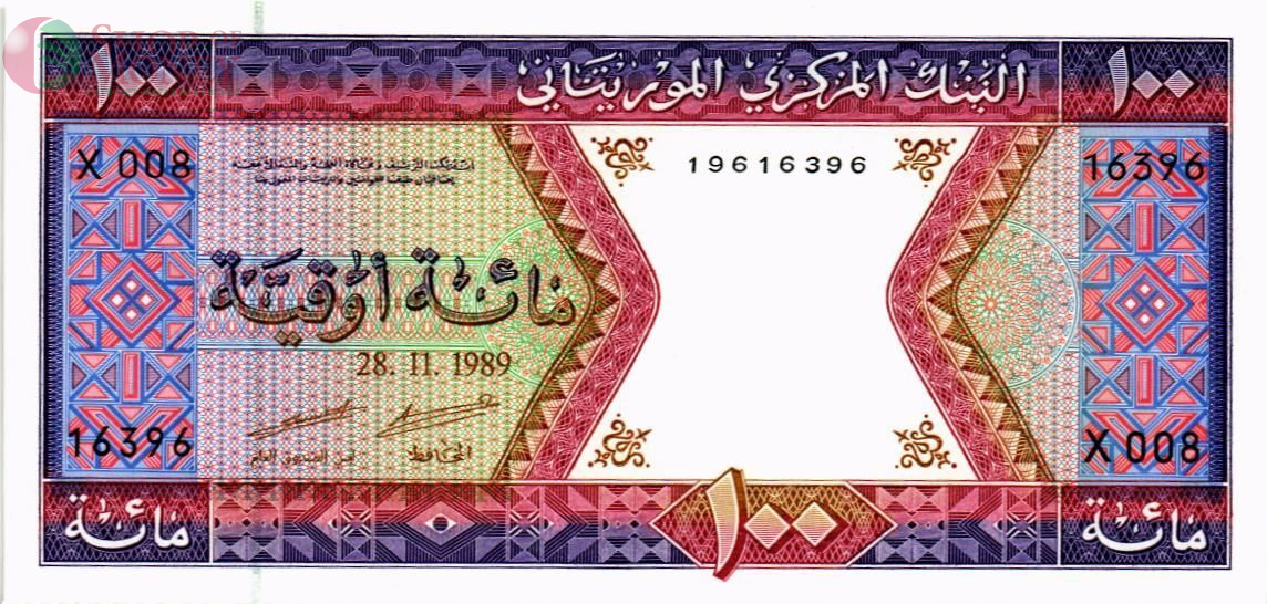 МАВРИТАНИЯ 100 УГИЙ 1