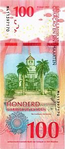 КЮРАСАО И СИНТ-МАРТЕН 100 ГУЛЬДЕНОВ 2