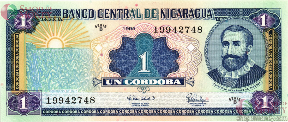 НИКАРАГУА 1 КОРДОБА 1