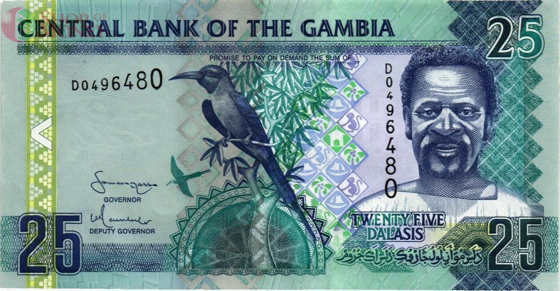 ГАМБИЯ 25 ДАЛАСИ 1