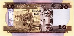 СОЛОМОНОВЫ ОСТРОВА 20 ДОЛЛАРОВ 2