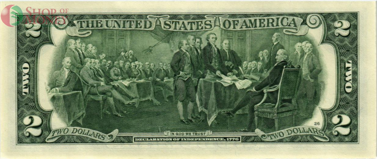 США 2 ДОЛЛАРА (K - ДАЛЛАС) 2